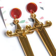 Load image into Gallery viewer, Limited Edition Dagger Earrings
